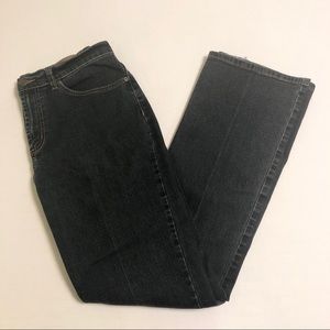 Zena Straight Leg High Waisted Jeans - Size 6